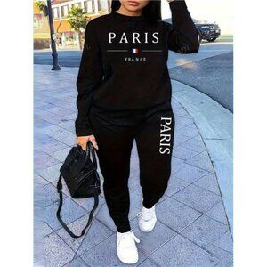 Print Women Casual Sports Suit
